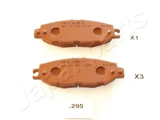 Brake Pad Set, disc brake (PP-295AF)