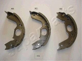 Brake Shoe Set, parking brake (GF-503AF)