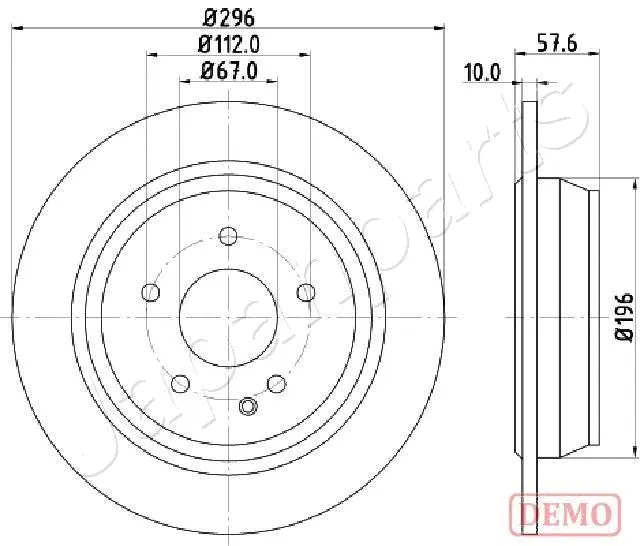 Brake Disc (DP-0532C)