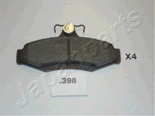 Brake Pad Set, disc brake (PP-398AF)