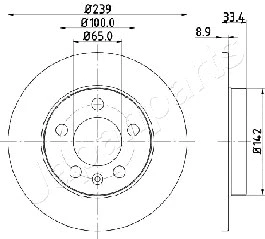 Brake Disc (DP-0933)