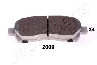 Brake Pad Set, disc brake (PA-2009AF)