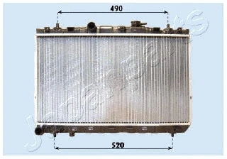 Radiator, engine cooling (RDA283099)