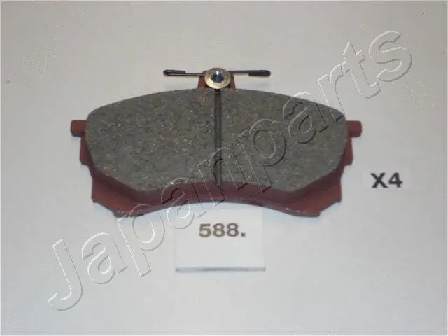 Brake Pad Set, disc brake (PA-588AF)