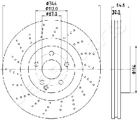 Brake Disc (DI-0558)