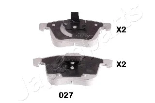 Brake Pad Set, disc brake (PA-027AF)