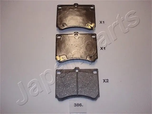 Brake Pad Set, disc brake (PA-386AF)