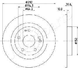 Brake Disc (DP-427)