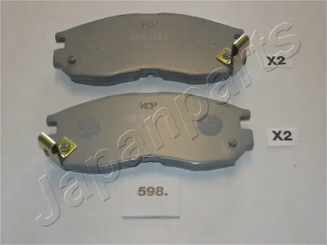 Brake Pad Set, disc brake (PA-598AF)