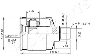 Joint Kit, drive shaft