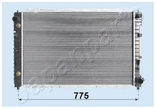 Radiator, engine cooling (RDA053108)