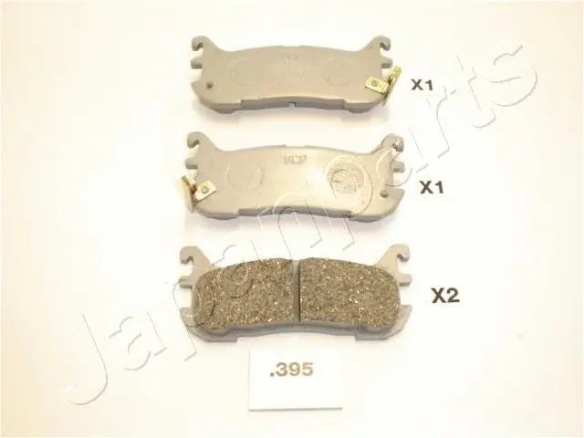 Brake Pad Set, disc brake (PP-395AF)