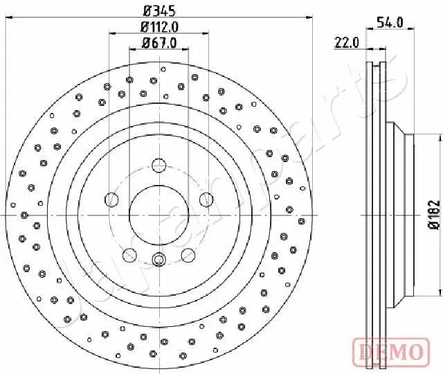 Brake Disc (DP-0520C)