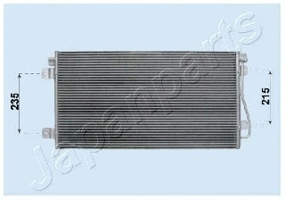Condenser, air conditioning (CND093045)