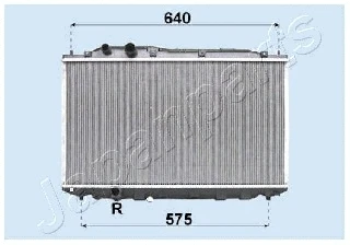 Radiator, engine cooling (RDA193022)