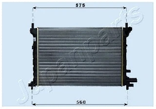 Radiator, engine cooling (RDA053061)