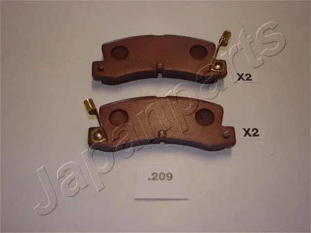 Brake Pad Set, disc brake (PP-209AF)