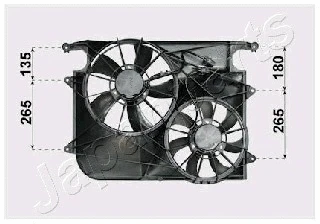 Fan, engine cooling (VNT312011)