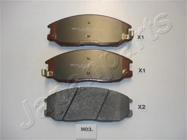 Brake Pad Set, disc brake (PA-H03AF)