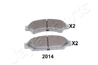 Brake Pad Set, disc brake (PA-2014AF)