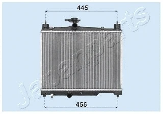 Radiator, engine cooling (RDA153041)