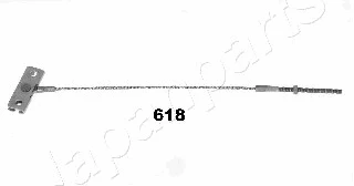 Cable Pull, parking brake (BC-618)