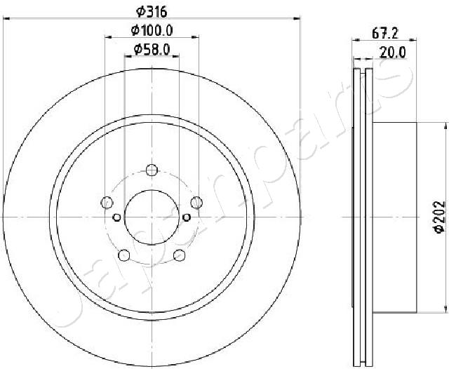 Brake Disc (DP-714C)