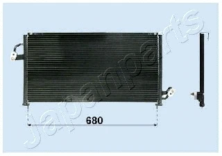 Condenser, air conditioning (CND243007)