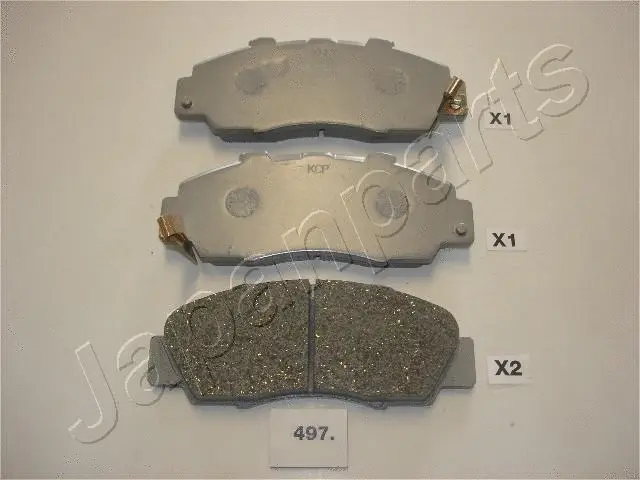 Brake Pad Set, disc brake (PA-497AF)