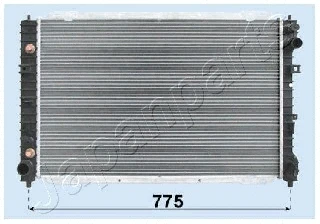 Radiator, engine cooling (RDA053105)