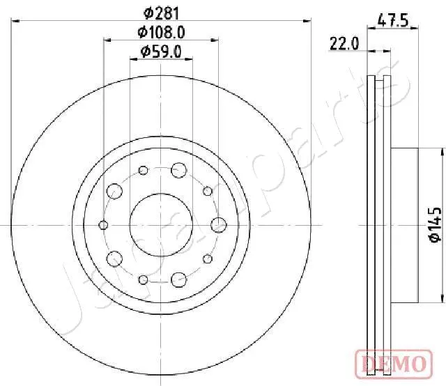 Brake Disc (DP-0229C)