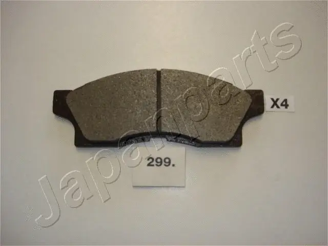 Brake Pad Set, disc brake (PA-299AF)