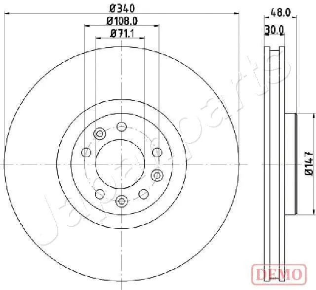 Brake Disc (DI-0611C)