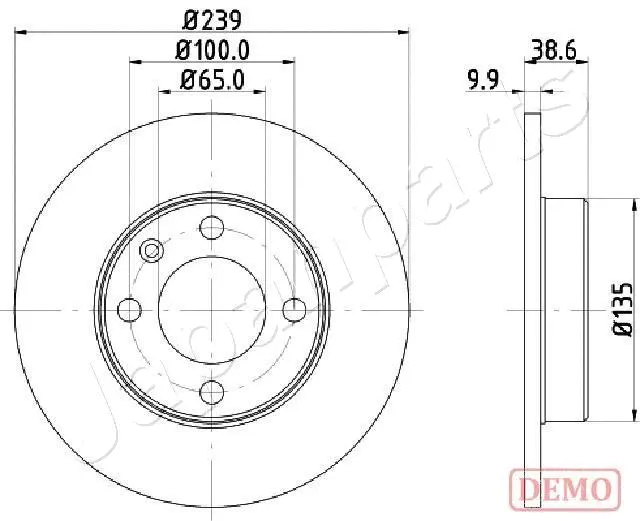 Brake Disc (DI-0937C)