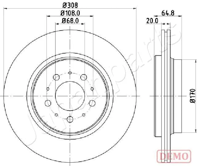 Brake Disc (DP-0326C)