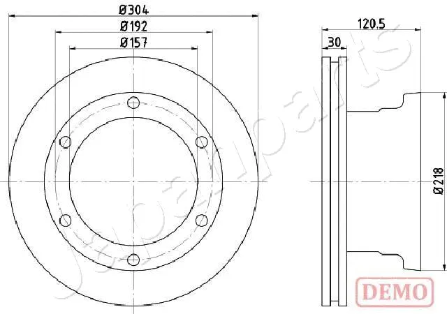 Brake Disc (DP-0529C)
