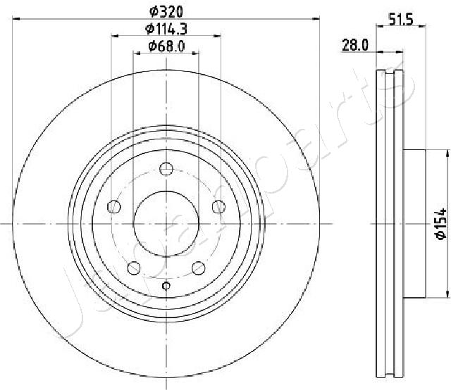 Brake Disc (DI-368C)