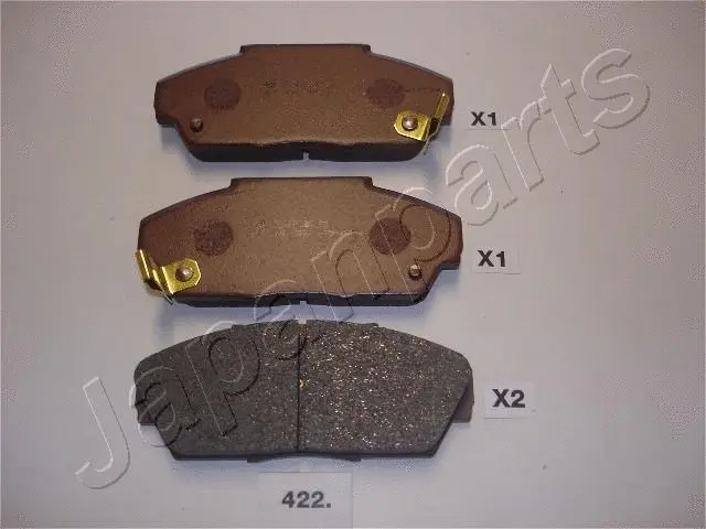 Brake Pad Set, disc brake (PA-422AF)