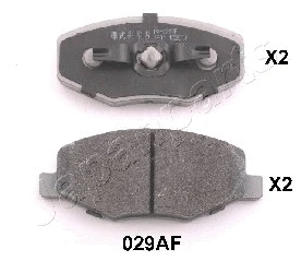 Brake Pad Set, disc brake (PA-029AF)