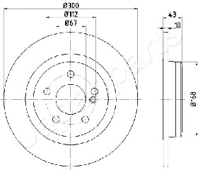 Brake Disc (DP-0525)