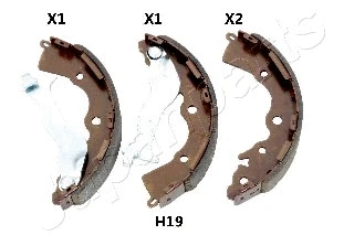 Brake Shoe Set (GF-H19AF)