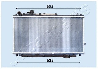 Radiator, engine cooling (RDA333019)
