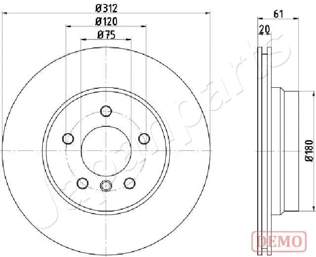 Brake Disc (DP-0108C)