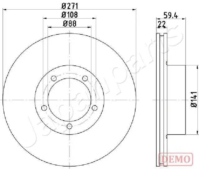 Brake Disc (DP-0401C)