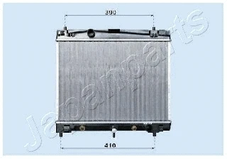 Radiator, engine cooling (RDA153011)