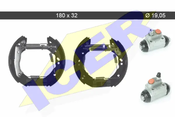 Brake Shoe Set (79KT0096 C)