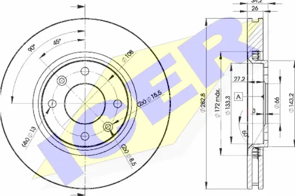 Brake Disc (78BD4752-2)