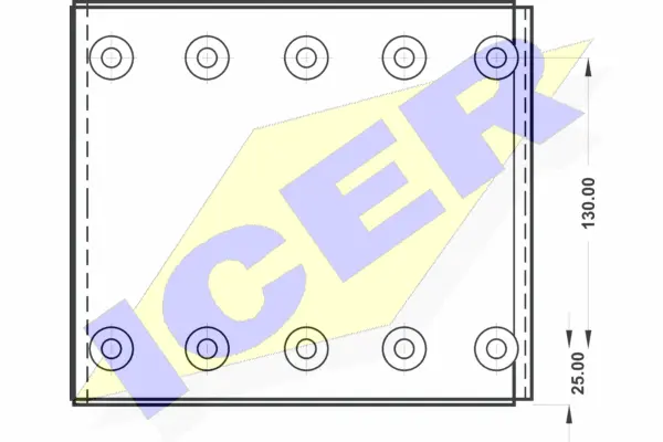 Brake Lining Kit, drum brake (21 9032 90)