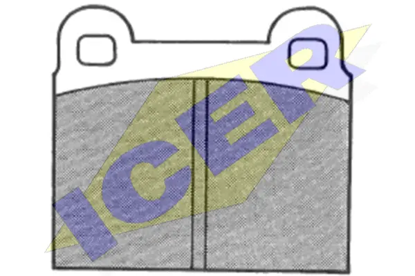 Brake Pad Set, disc brake (180491)