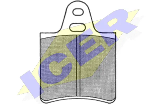 Brake Pad Set, disc brake (180137)